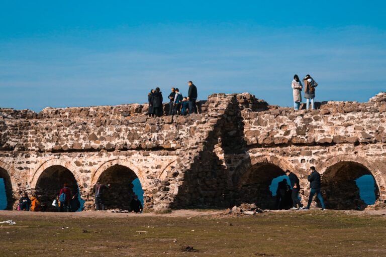 Beautiful Touristic Arches by the Sea