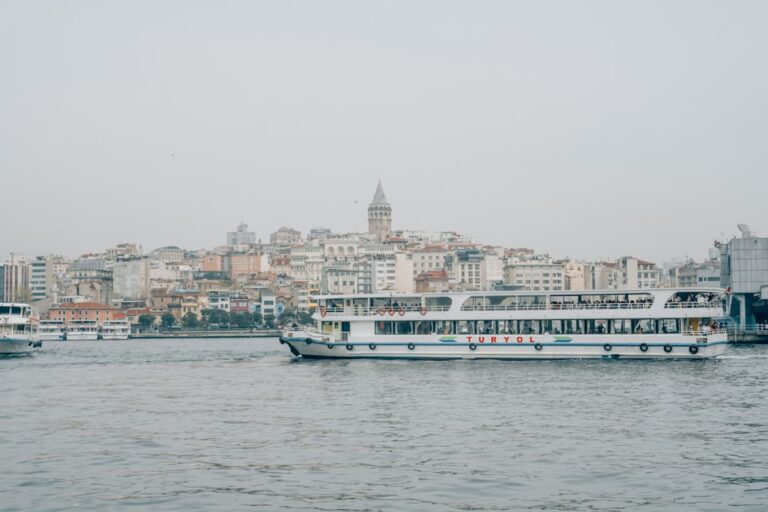 a boat on the water